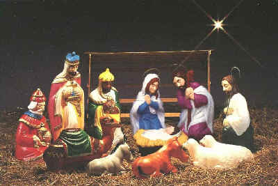 28inch Deluxe Nativity Complete