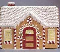 GingerBread House - Illuminated - Colored - Item Number UPI77100