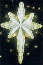 Star of Bethlehen - 39inches tall - Lite Up - Item Number EII16500